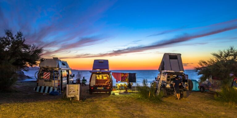 campers and motorhomes