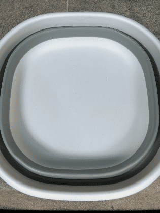 wash bowl collapsible